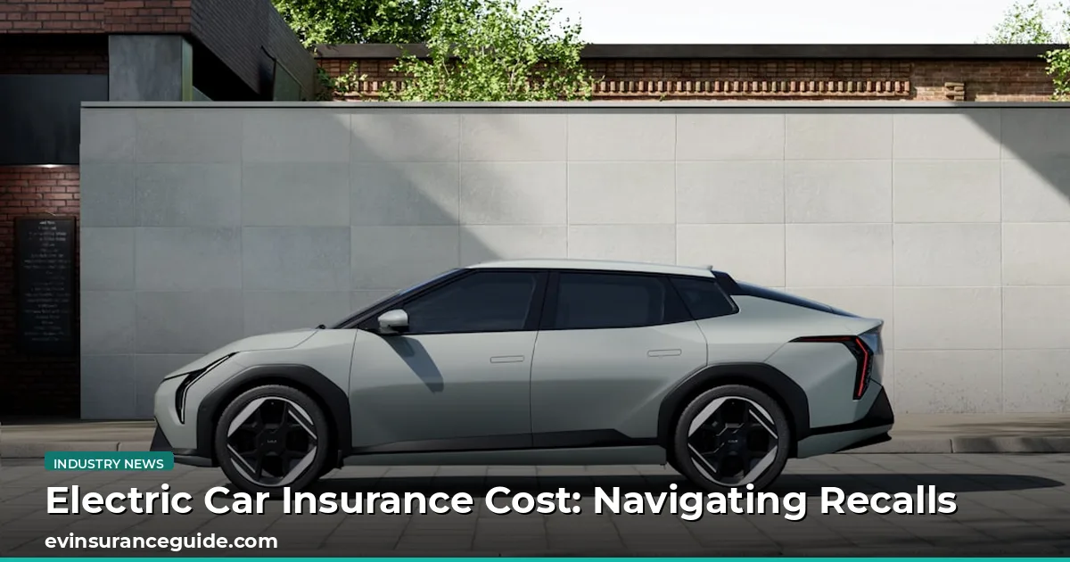 Electric Car Insurance Cost: Navigating Recalls