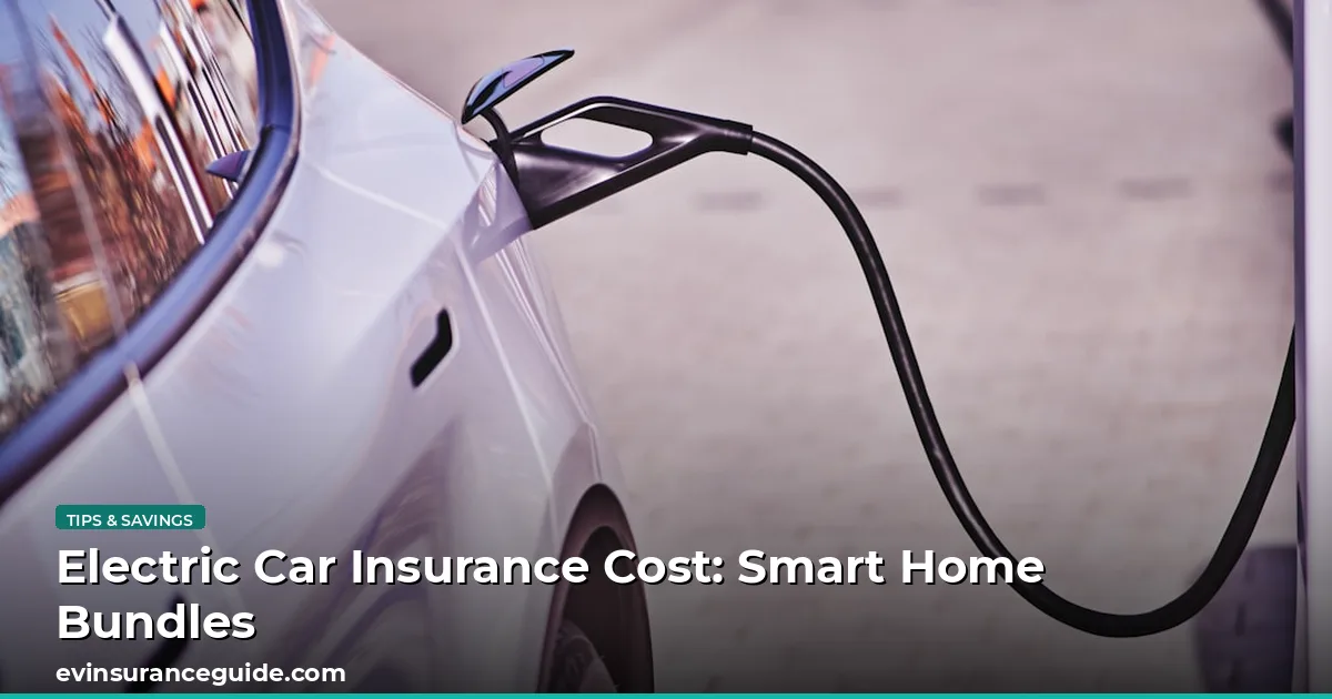 Electric Car Insurance Cost: Smart Home Bundles