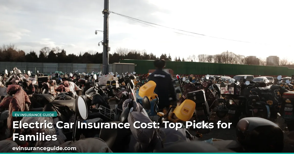 Electric Car Insurance Cost: Top Picks for Families