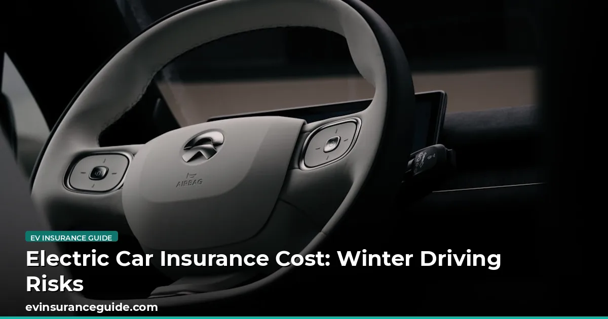 Electric Car Insurance Cost: Winter Driving Risks