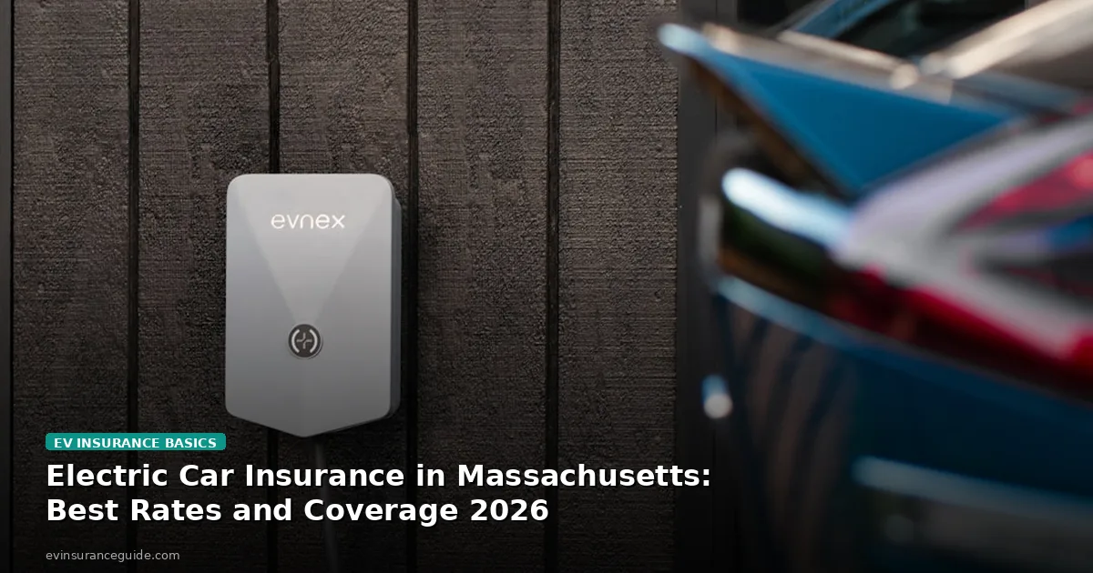 Electric Car Insurance in Massachusetts: Best Rates and Coverage 2026