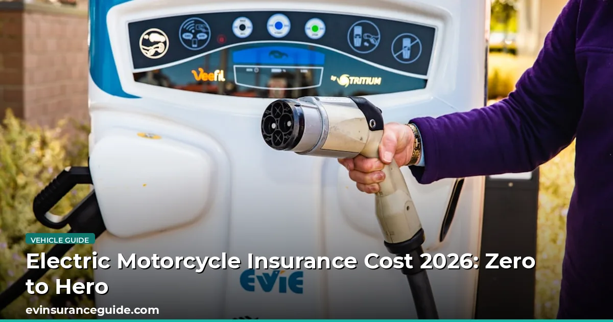 Electric Motorcycle Insurance Cost 2026: Zero to Hero