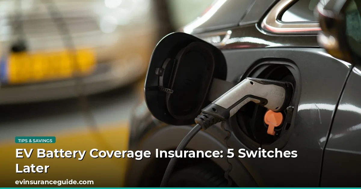 EV Battery Coverage Insurance: 5 Switches Later