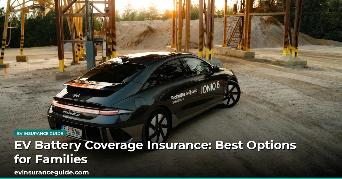 EV Battery Coverage Insurance: Best Options for Families
