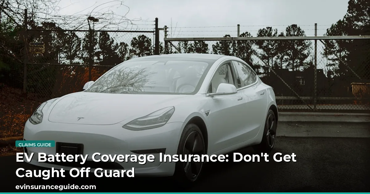 EV Battery Coverage Insurance: Don't Get Caught Off Guard