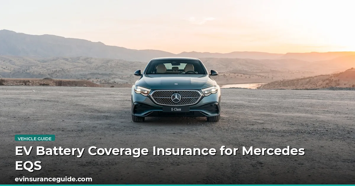 EV Battery Coverage Insurance for Mercedes EQS