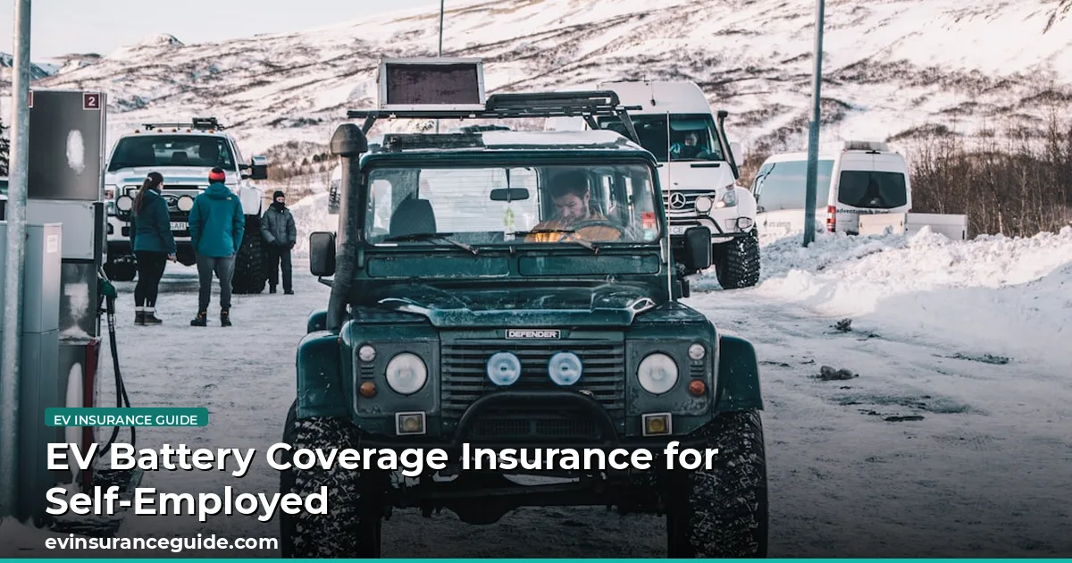 EV Battery Coverage Insurance for Self-Employed