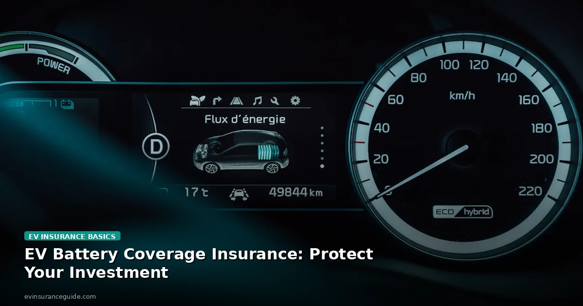 EV Battery Coverage Insurance: Protect Your Investment