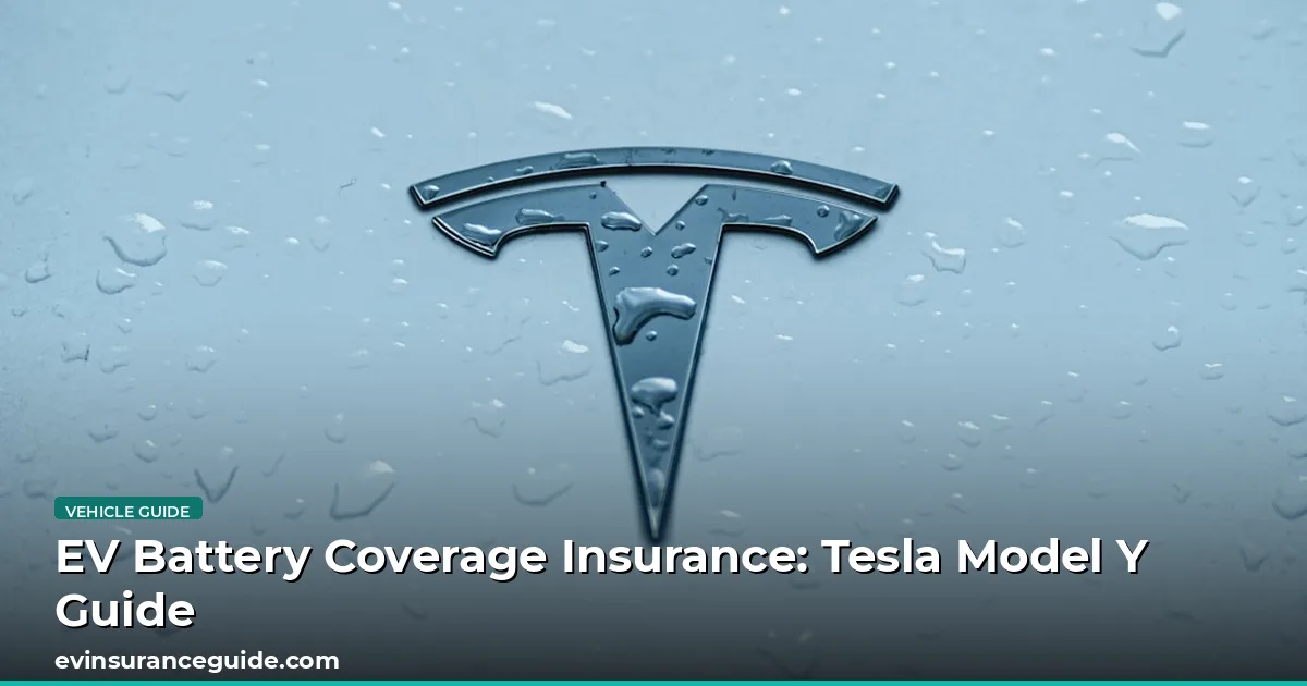 EV Battery Coverage Insurance: Tesla Model Y Guide