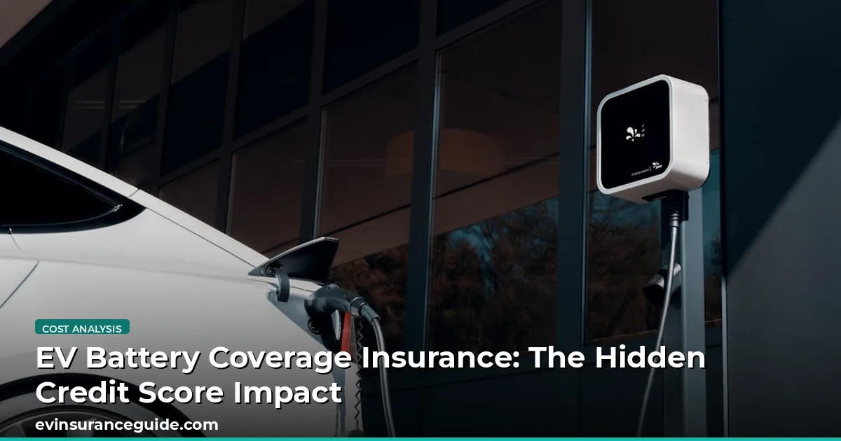EV Battery Coverage Insurance: The Hidden Credit Score Impact
