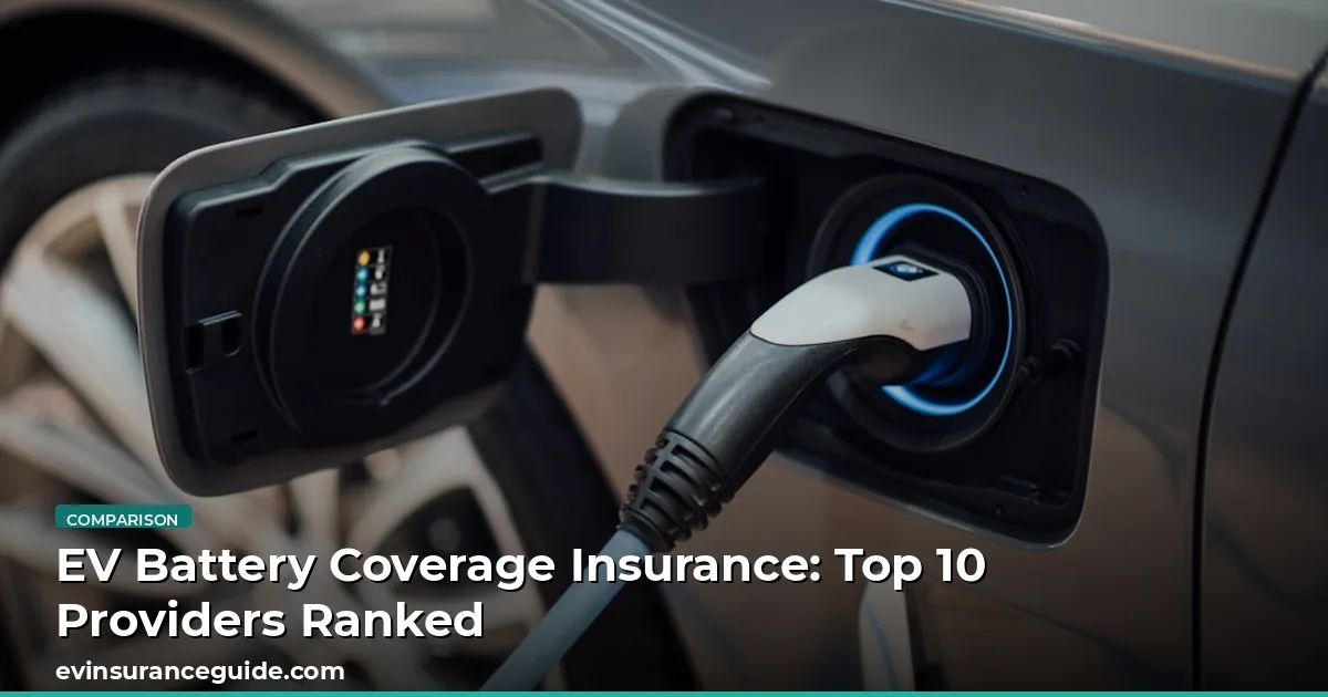 EV Battery Coverage Insurance: Top 10 Providers Ranked