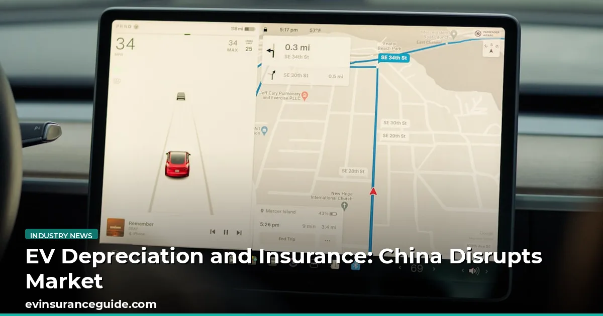 EV Depreciation and Insurance: China Disrupts Market