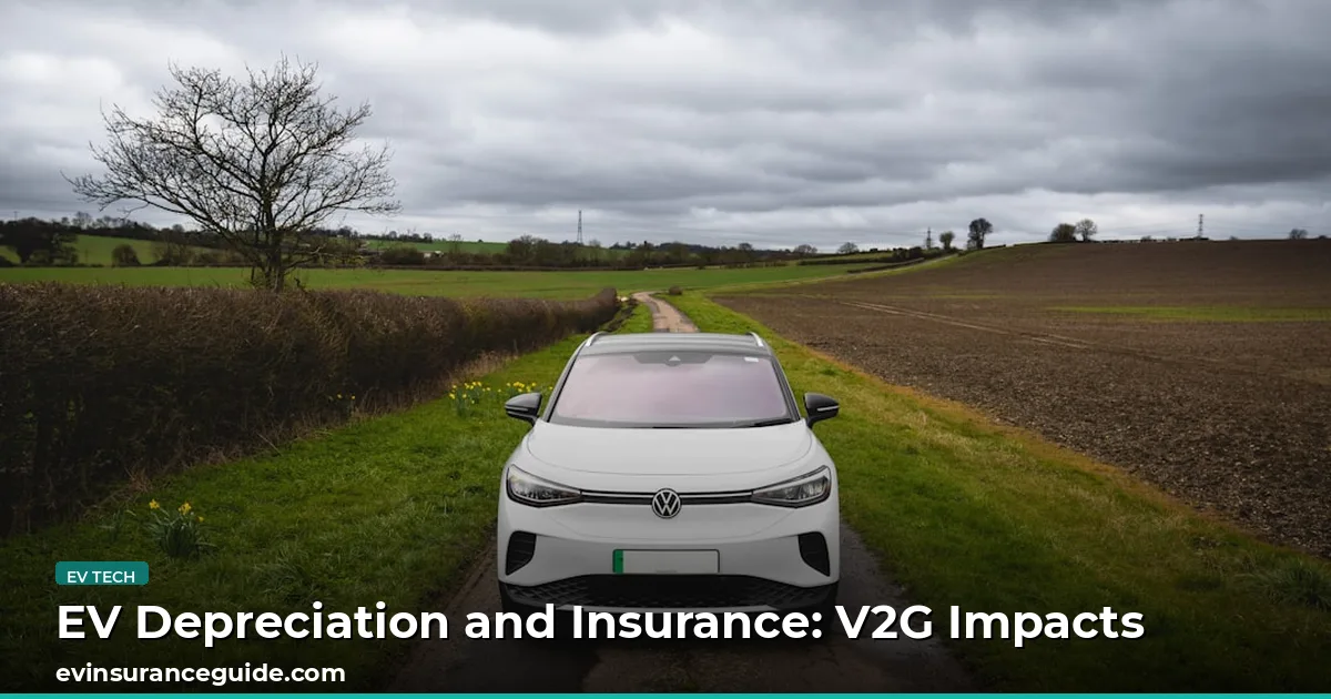 EV Depreciation and Insurance: V2G Impacts