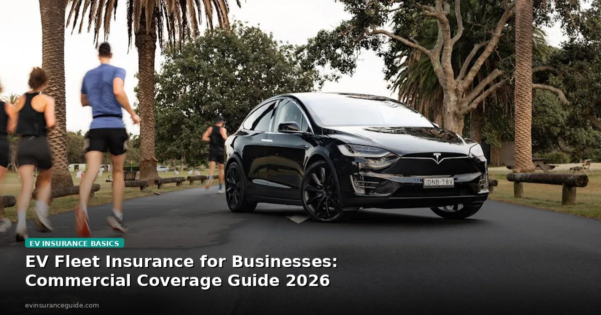 EV Fleet Insurance for Businesses: Commercial Coverage Guide 2026