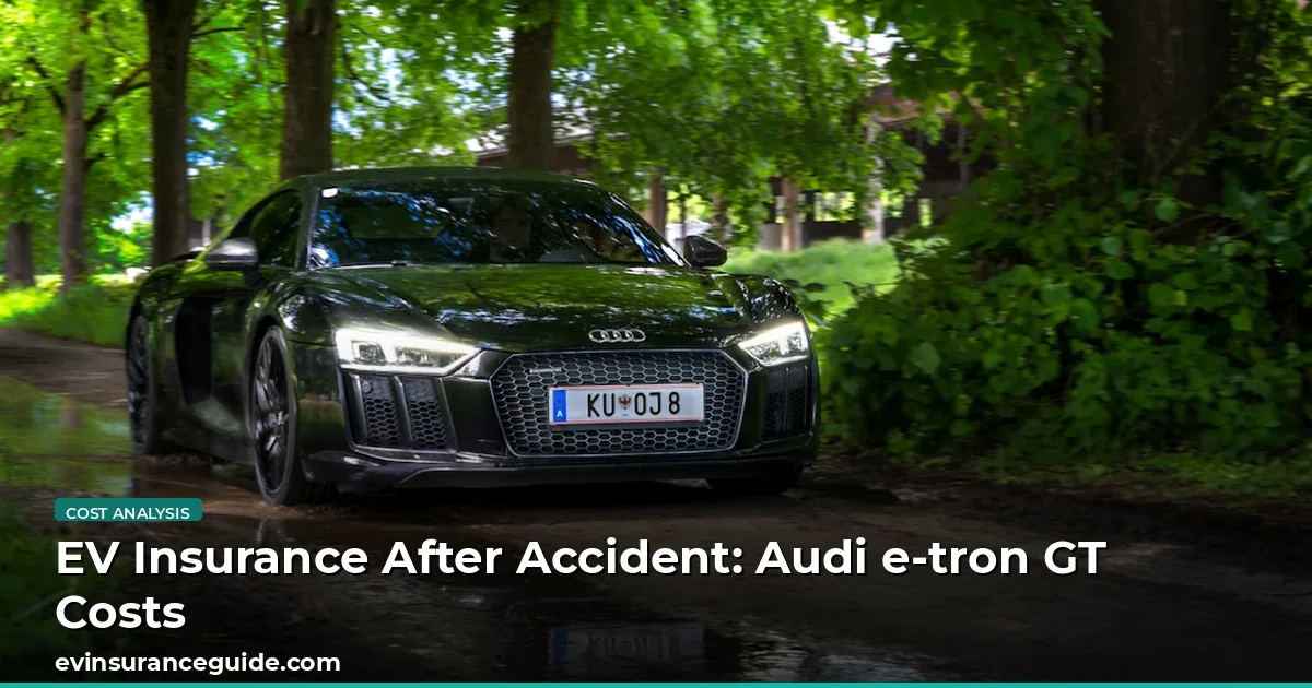 EV Insurance After Accident: Audi e-tron GT Costs
