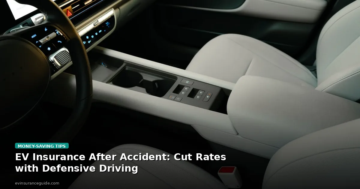 EV Insurance After Accident: Cut Rates with Defensive Driving