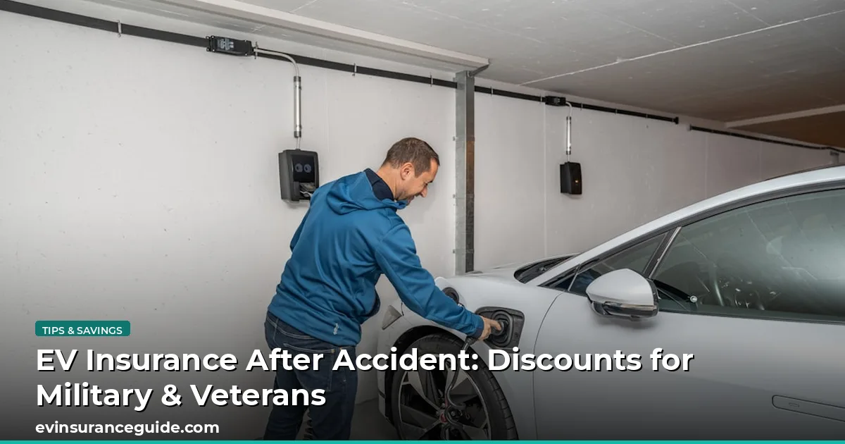 EV Insurance After Accident: Discounts for Military & Veterans