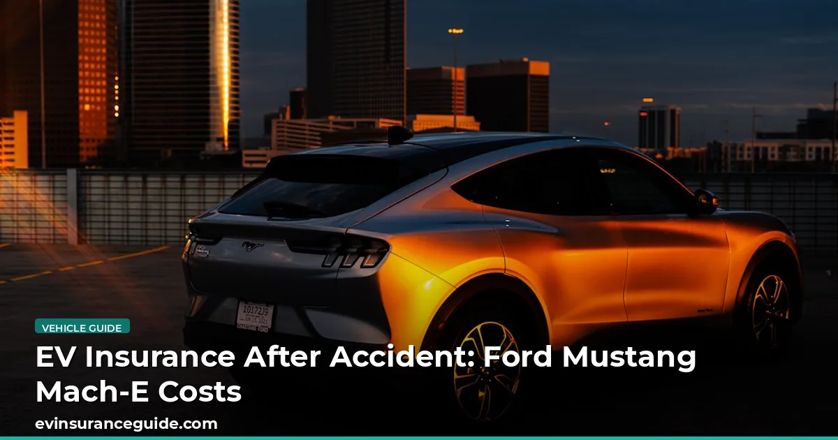 EV Insurance After Accident: Ford Mustang Mach-E Costs