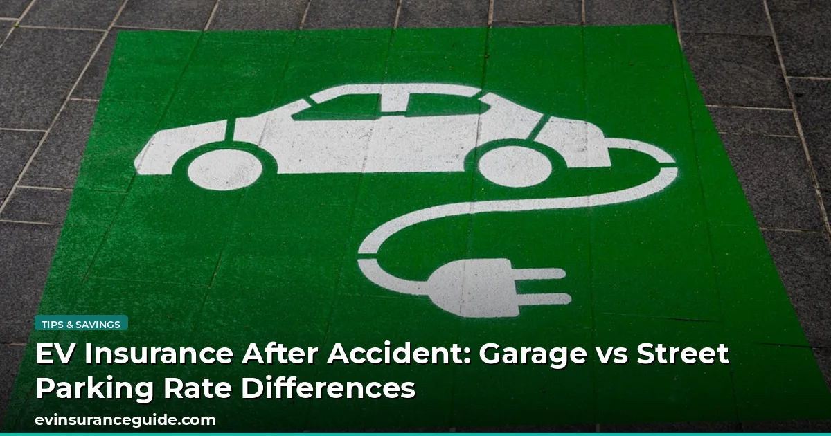 EV Insurance After Accident: Garage vs Street Parking Rate Differences