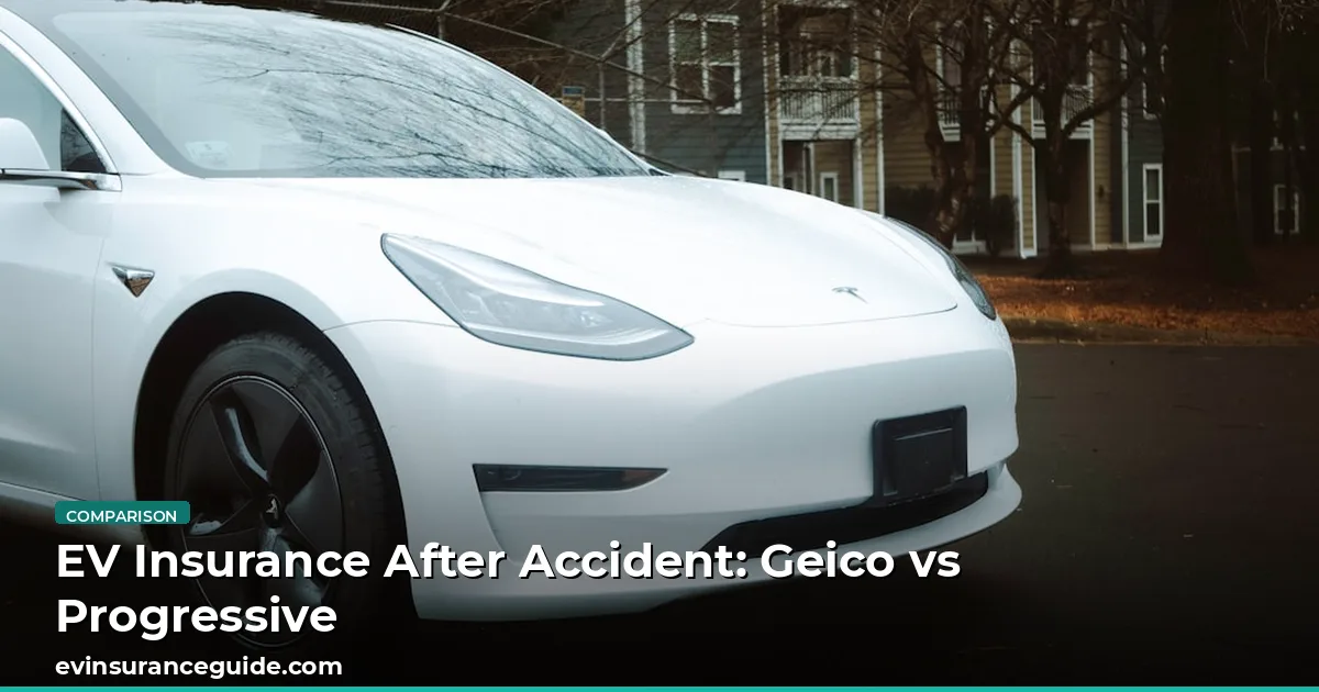 EV Insurance After Accident: Geico vs Progressive