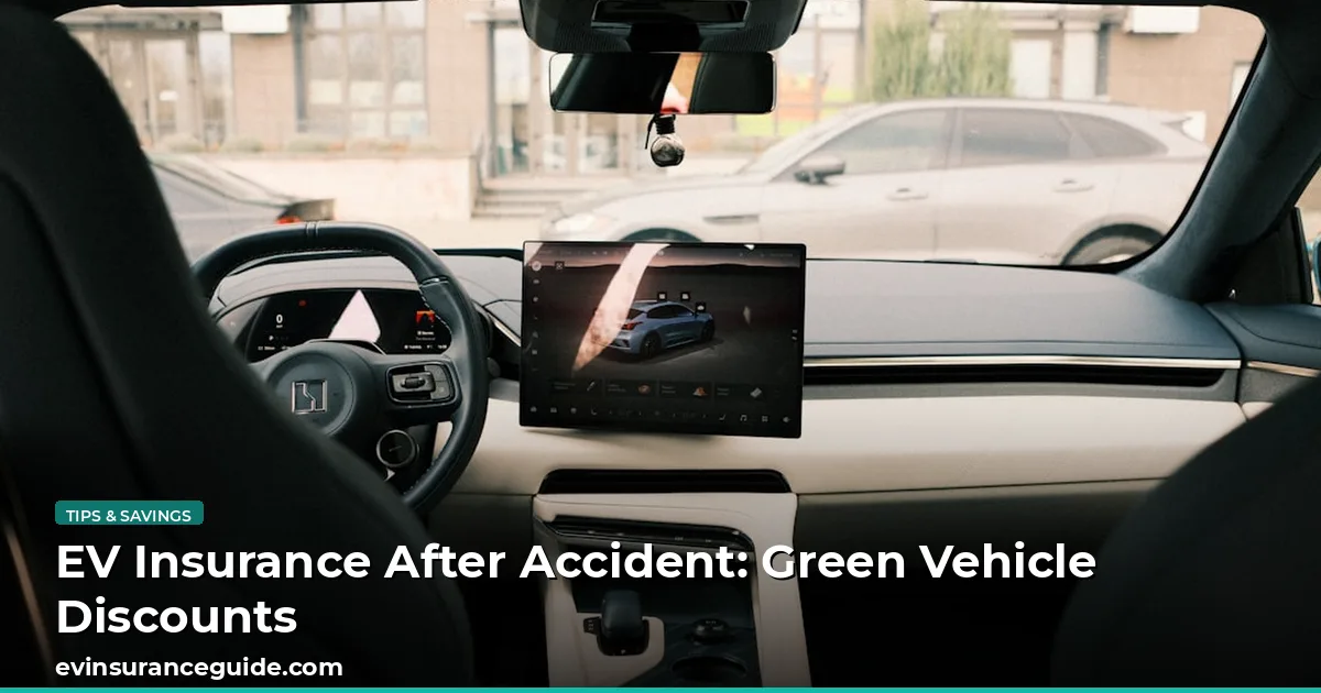 EV Insurance After Accident: Green Vehicle Discounts