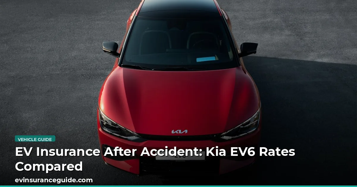 EV Insurance After Accident: Kia EV6 Rates Compared