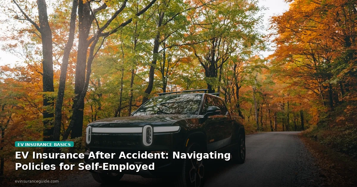 EV Insurance After Accident: Navigating Policies for Self-Employed