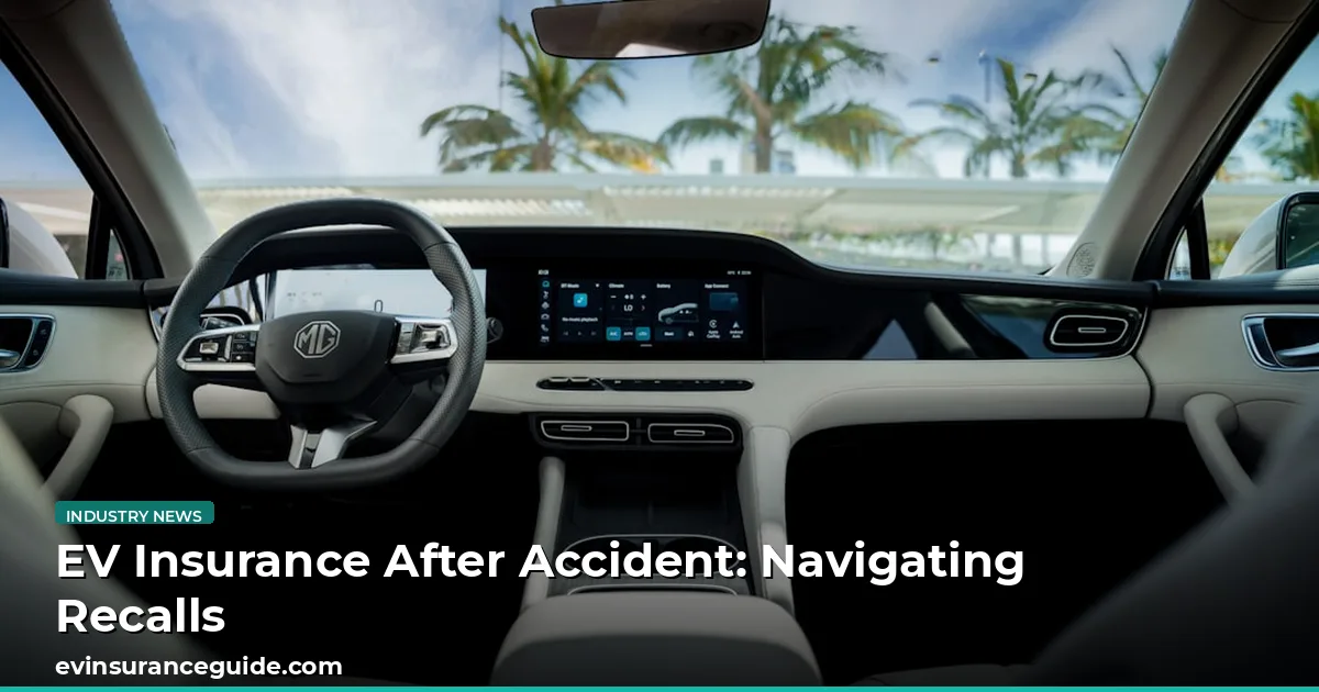 EV Insurance After Accident: Navigating Recalls