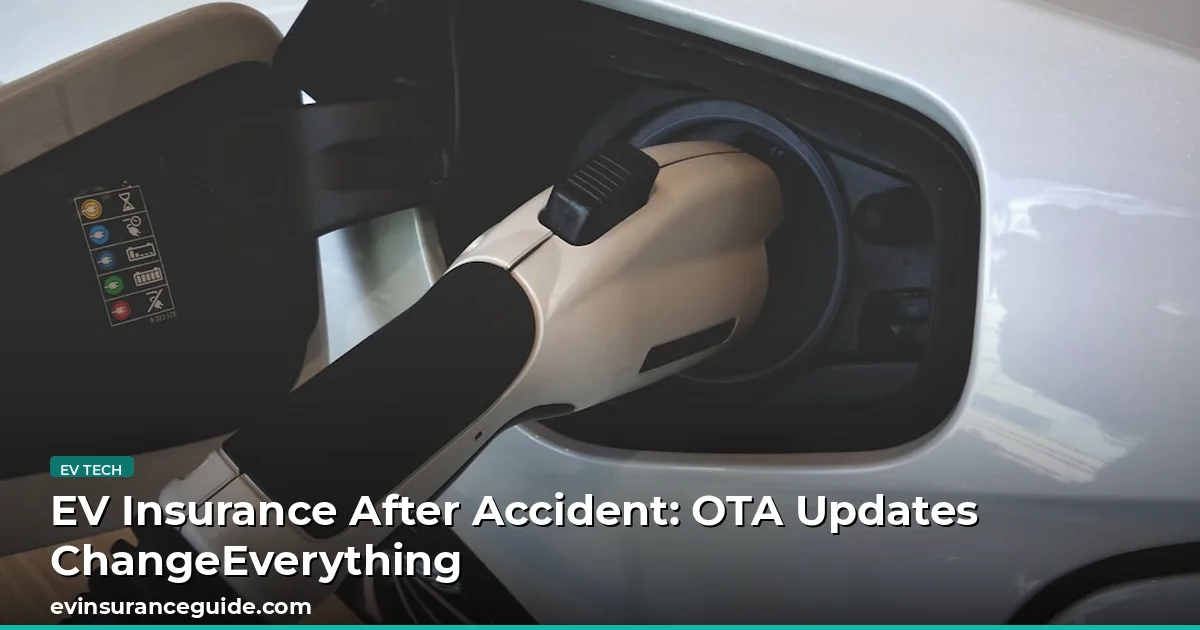 EV Insurance After Accident: OTA Updates ChangeEverything