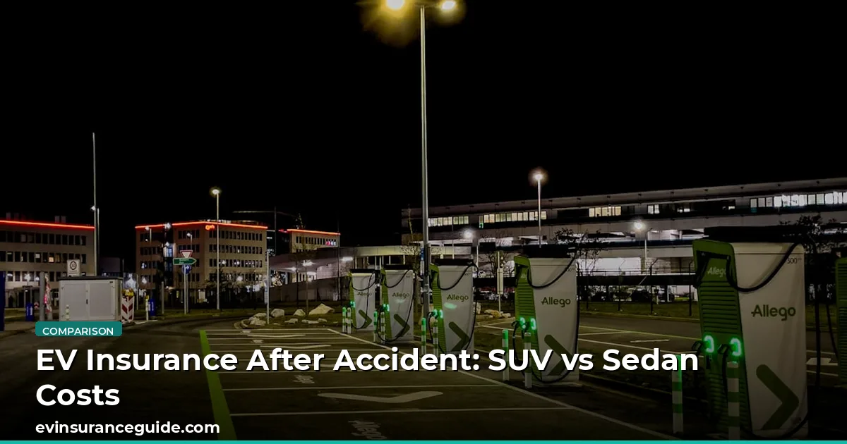 EV Insurance After Accident: SUV vs Sedan Costs