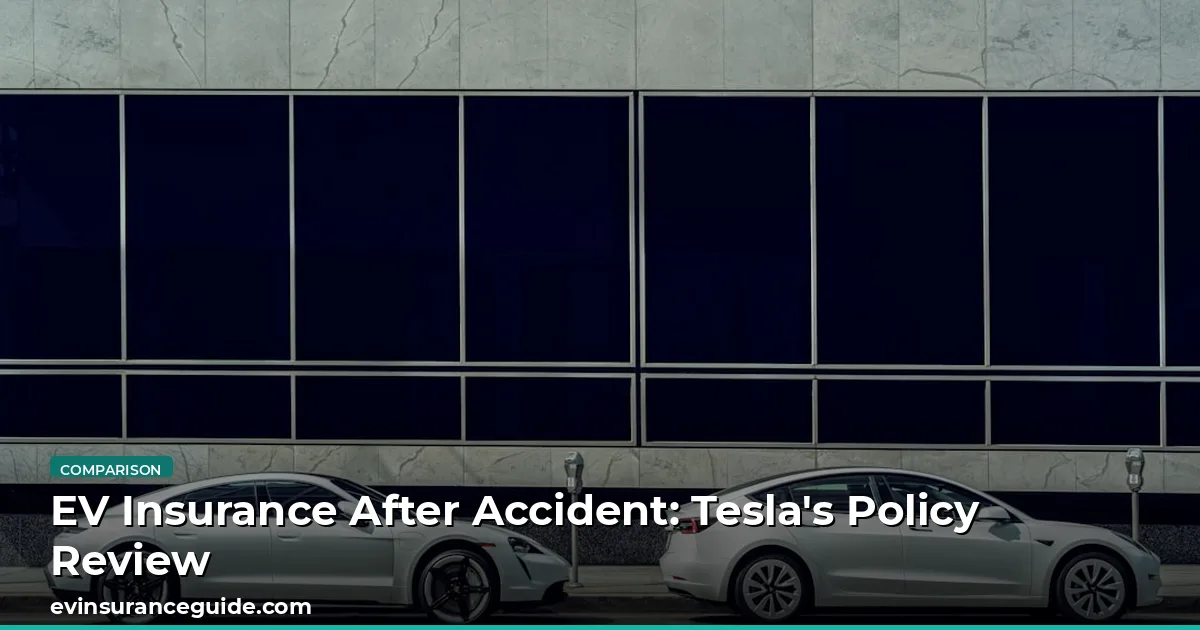 EV Insurance After Accident: Tesla's Policy Review