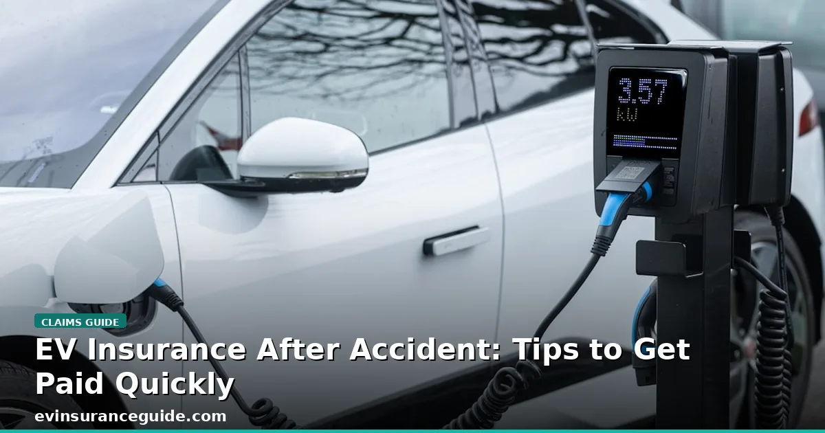 EV Insurance After Accident: Tips to Get Paid Quickly