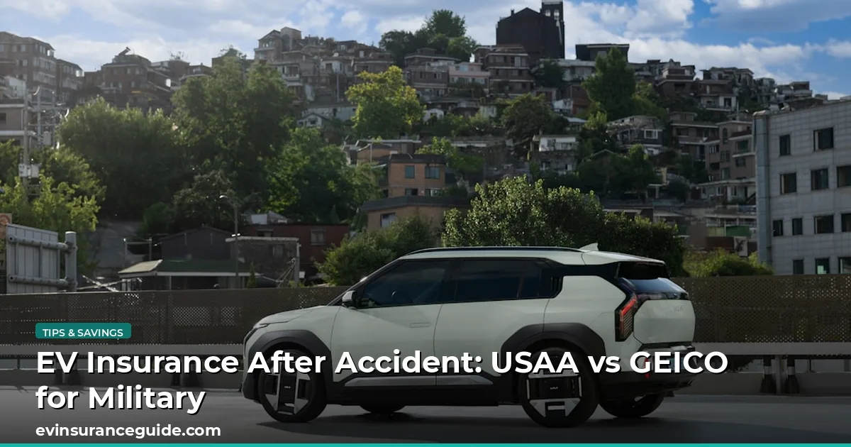 EV Insurance After Accident: USAA vs GEICO for Military
