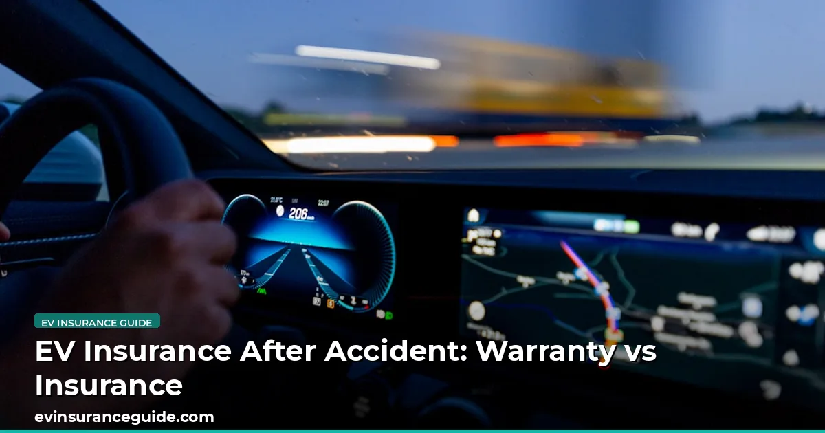 EV Insurance After Accident: Warranty vs Insurance