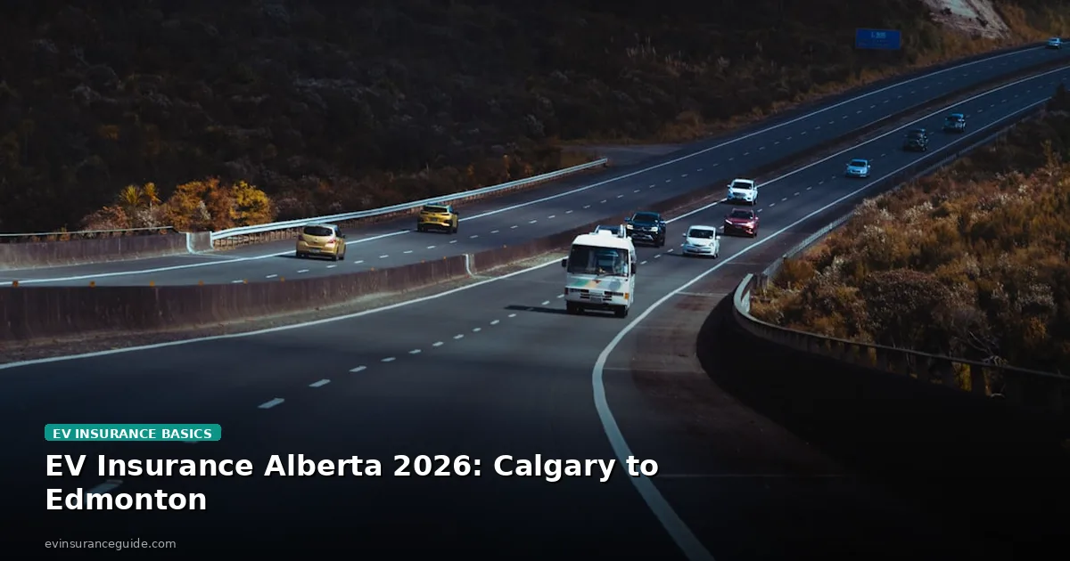 EV Insurance Alberta 2026: Calgary to Edmonton