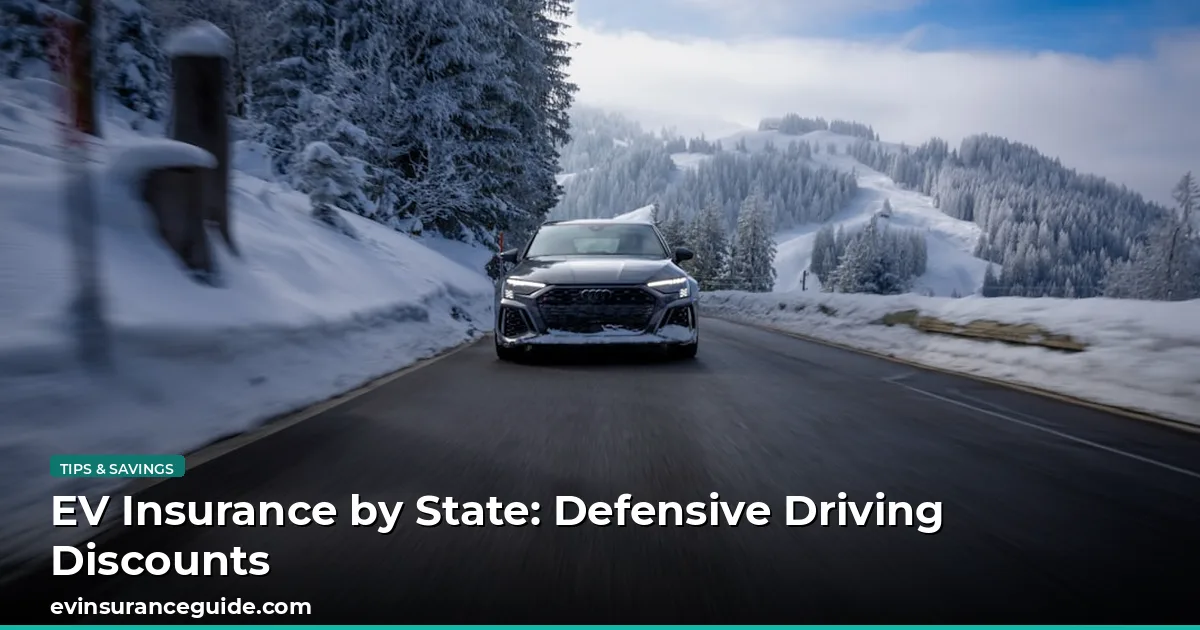 EV Insurance by State: Defensive Driving Discounts