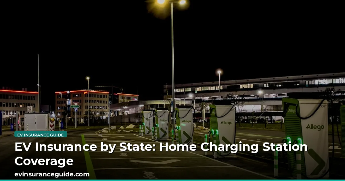 EV Insurance by State: Home Charging Station Coverage