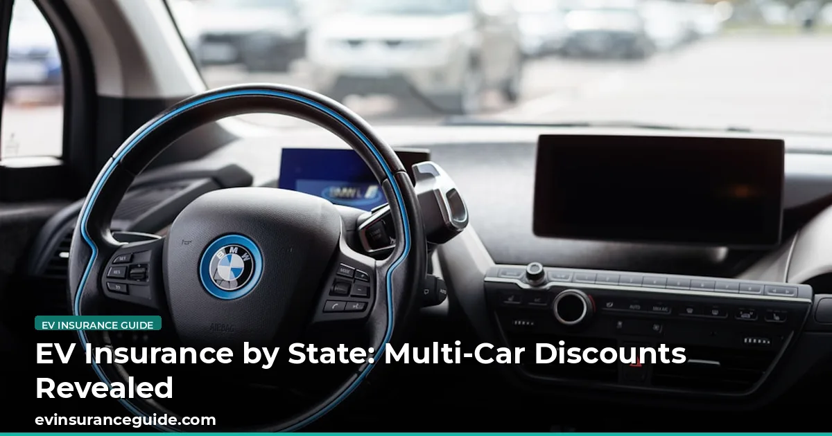 EV Insurance by State: Multi-Car Discounts Revealed