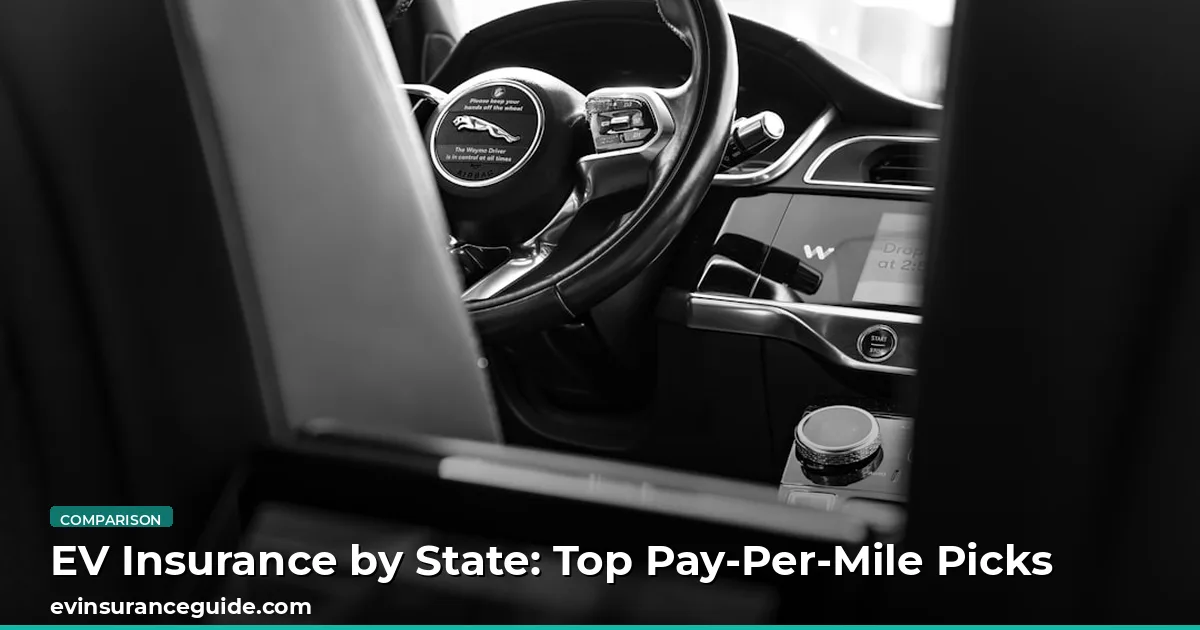 EV Insurance by State: Top Pay-Per-Mile Picks