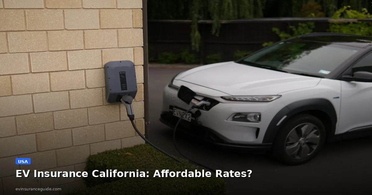 EV Insurance California: Affordable Rates?
