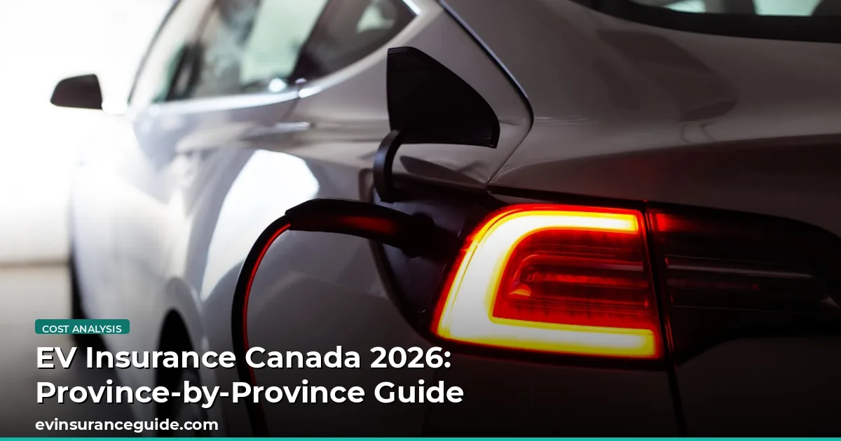 EV Insurance Canada 2026: Province-by-Province Guide