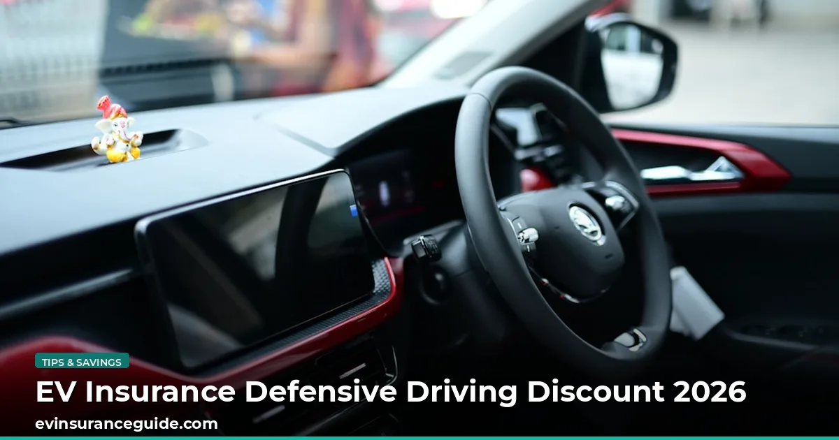 EV Insurance Defensive Driving Discount 2026