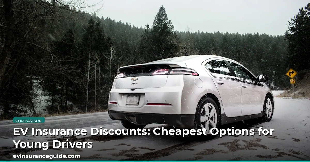 EV Insurance Discounts: Cheapest Options for Young Drivers