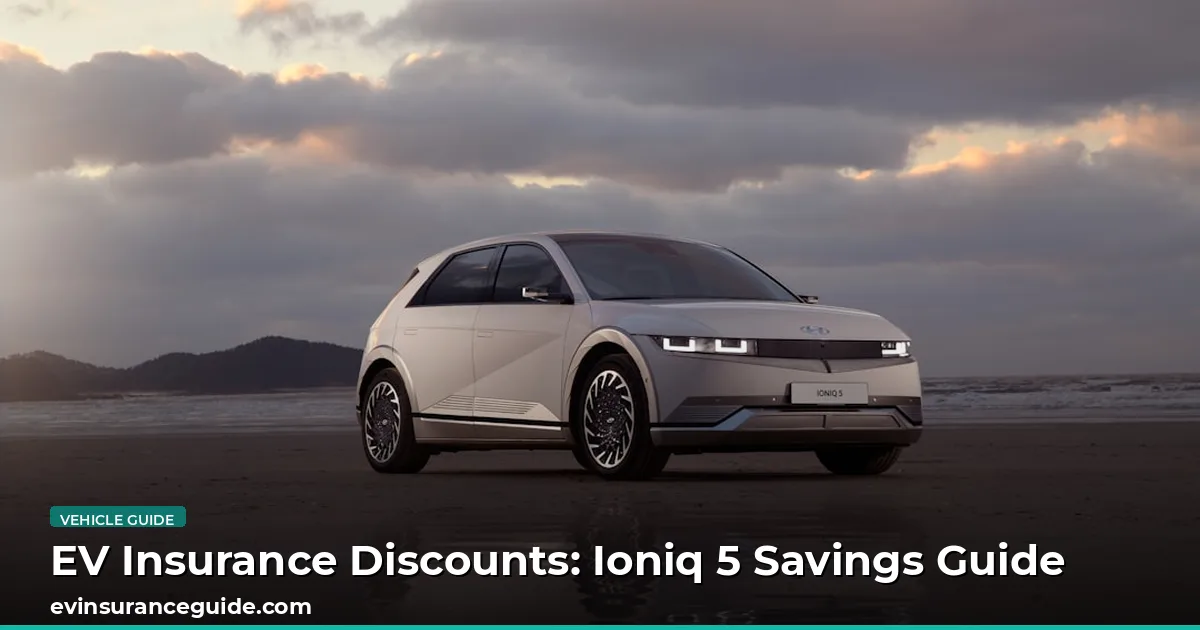 EV Insurance Discounts: Ioniq 5 Savings Guide