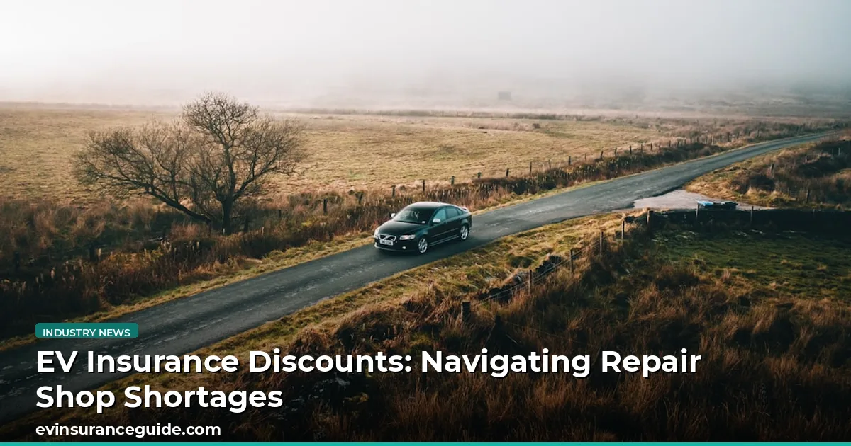 EV Insurance Discounts: Navigating Repair Shop Shortages