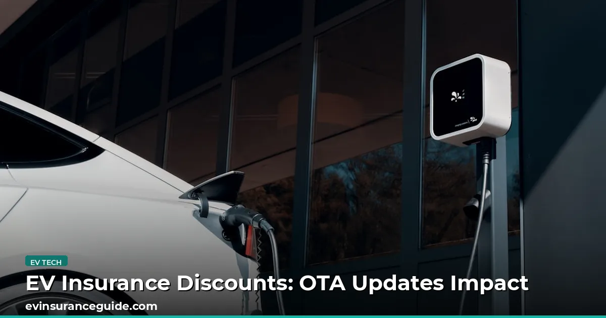 EV Insurance Discounts: OTA Updates Impact