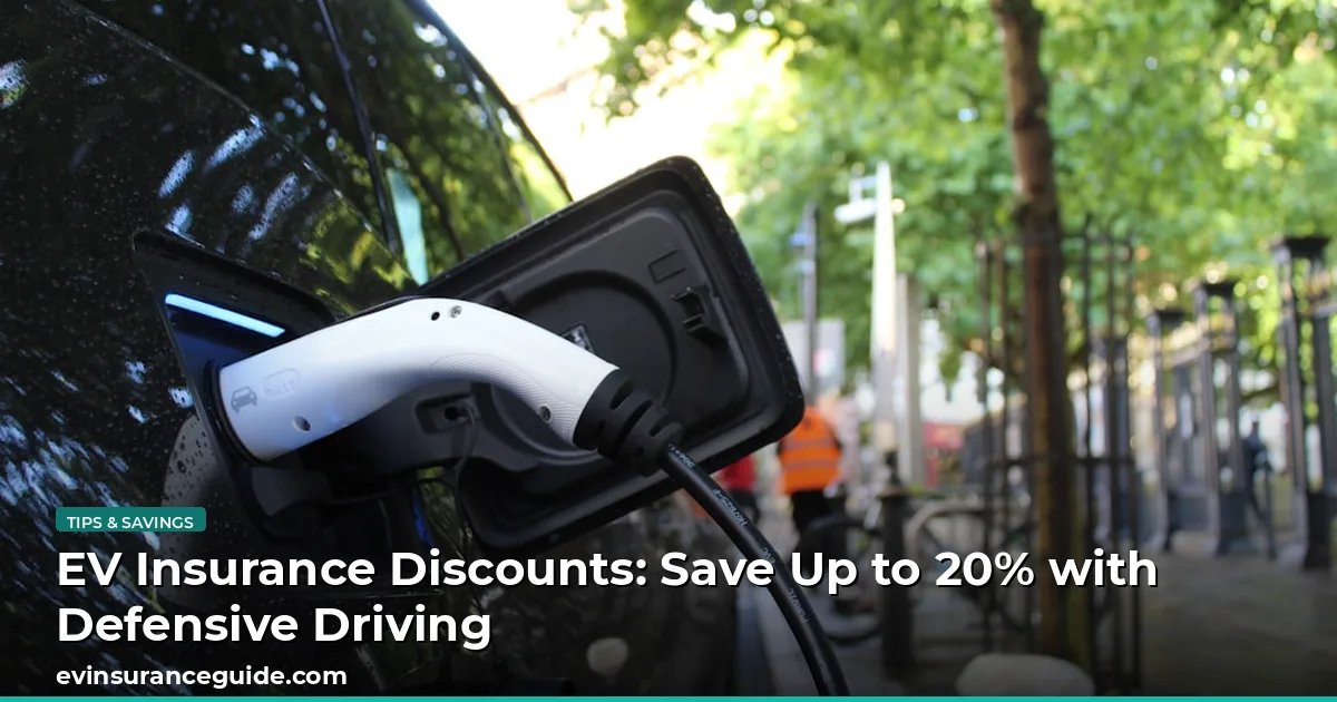 EV Insurance Discounts: Save Up to 20% with Defensive Driving