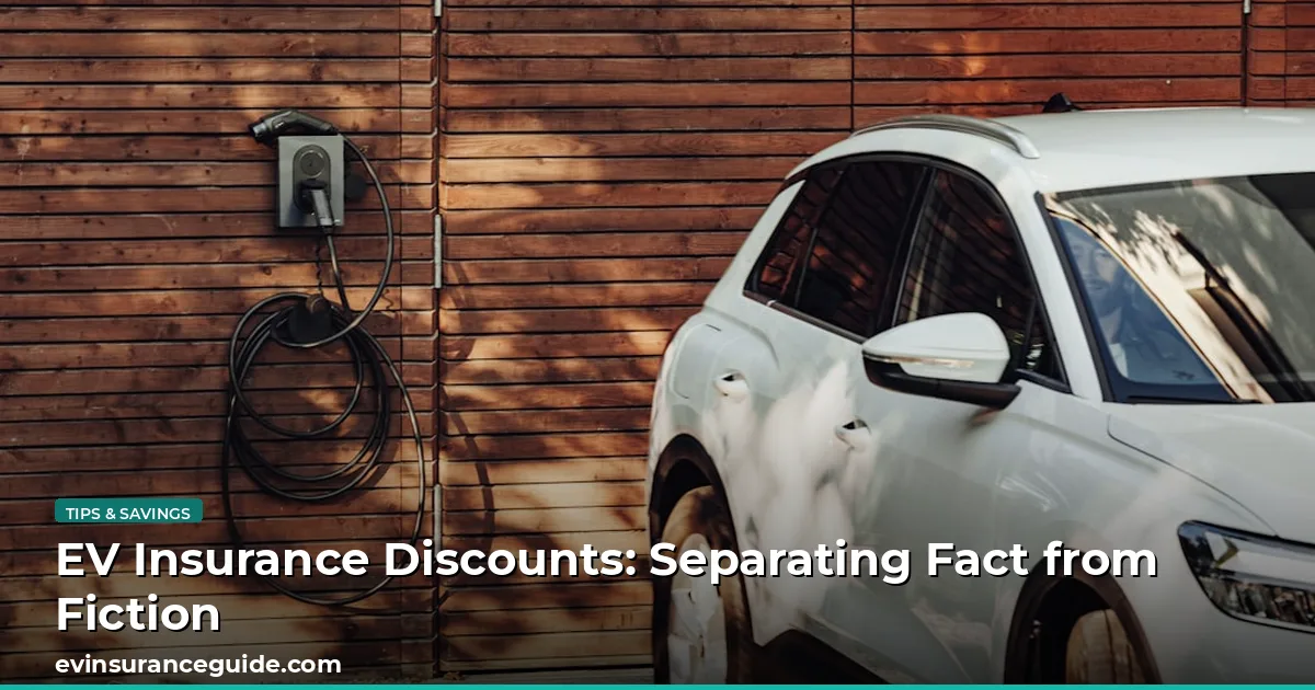 EV Insurance Discounts: Separating Fact from Fiction