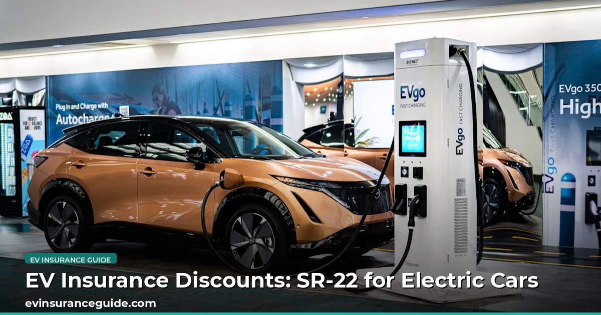 EV Insurance Discounts: SR-22 for Electric Cars