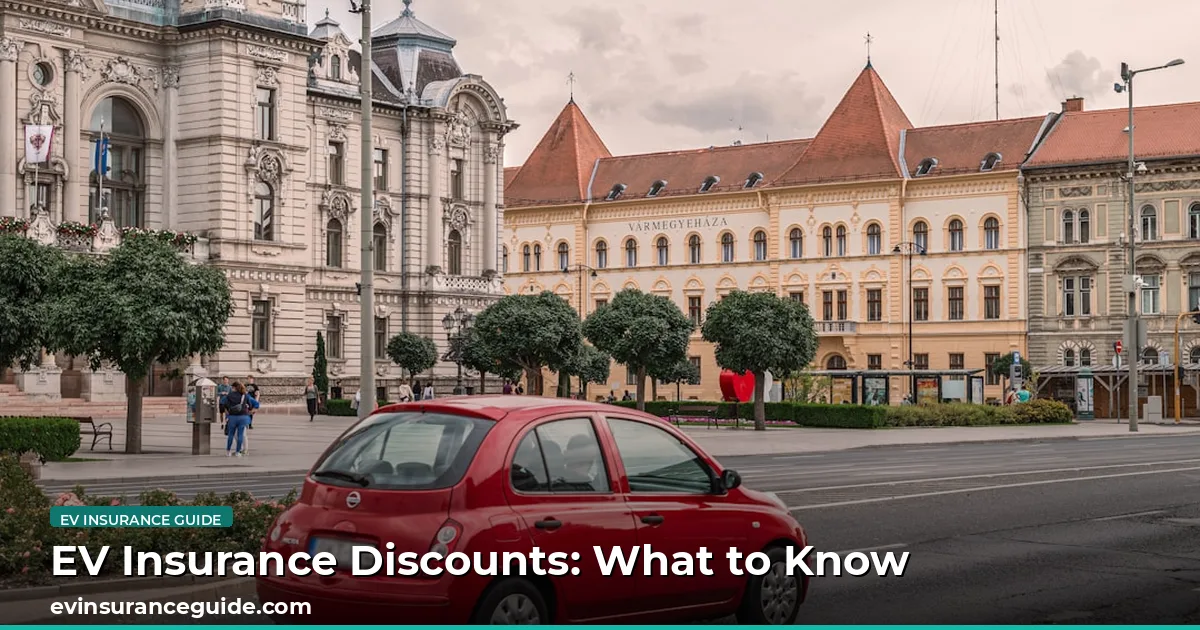 EV Insurance Discounts: What to Know